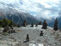 Cairns in the Himalayas